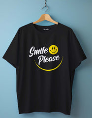 Smile Please Oversized T shirt