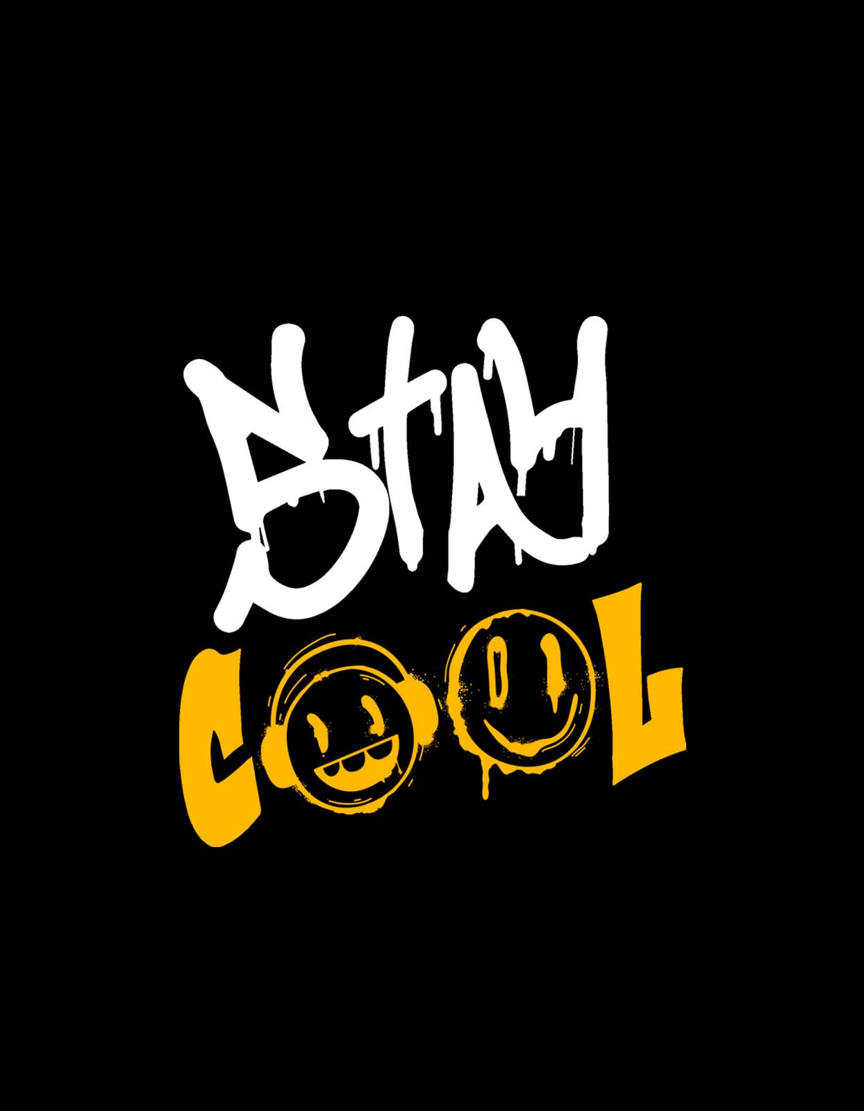 Stay Cool Printed T Shirt