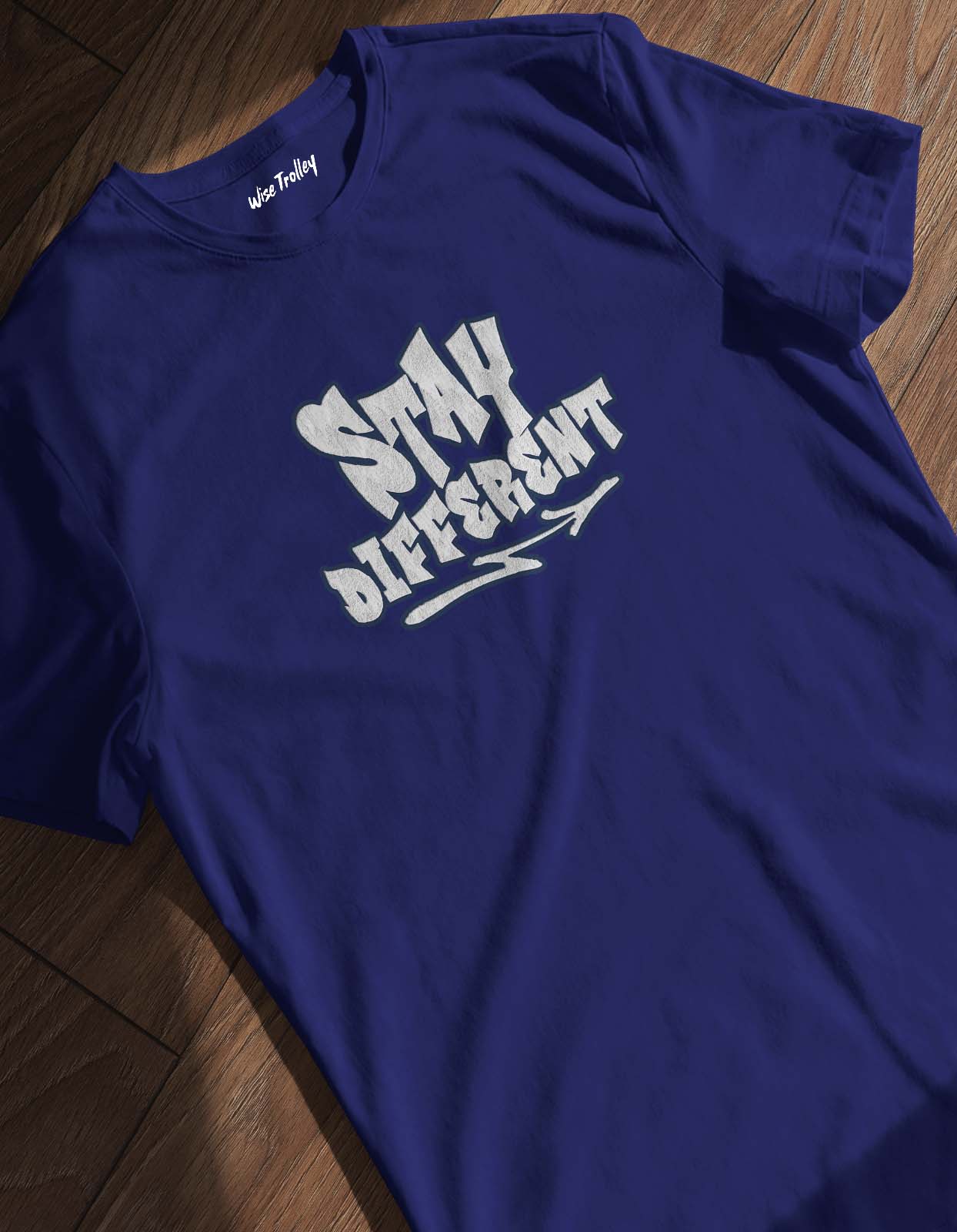 "Stay Different" Graphic Print T shirt