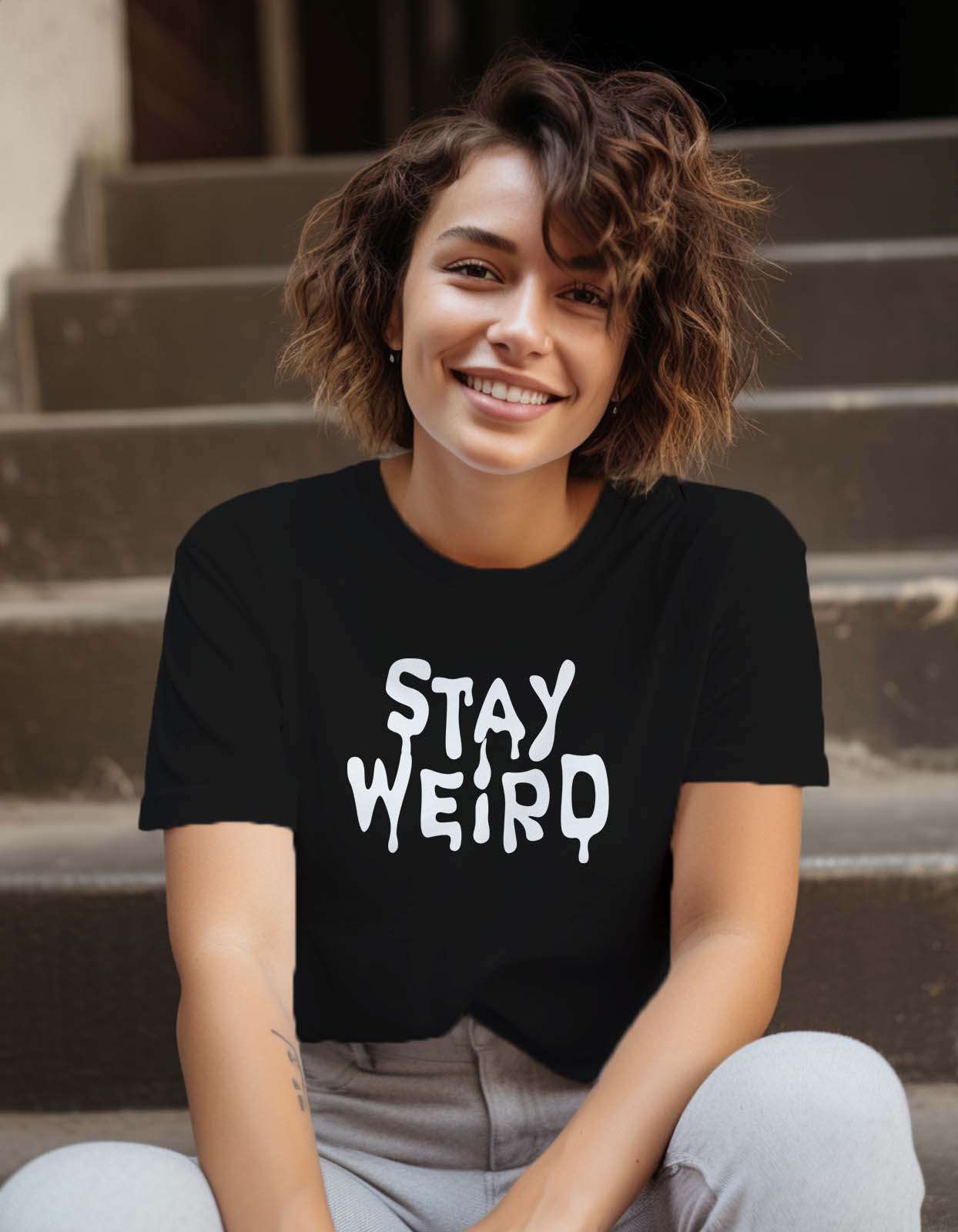 Stay Weird T Shirt