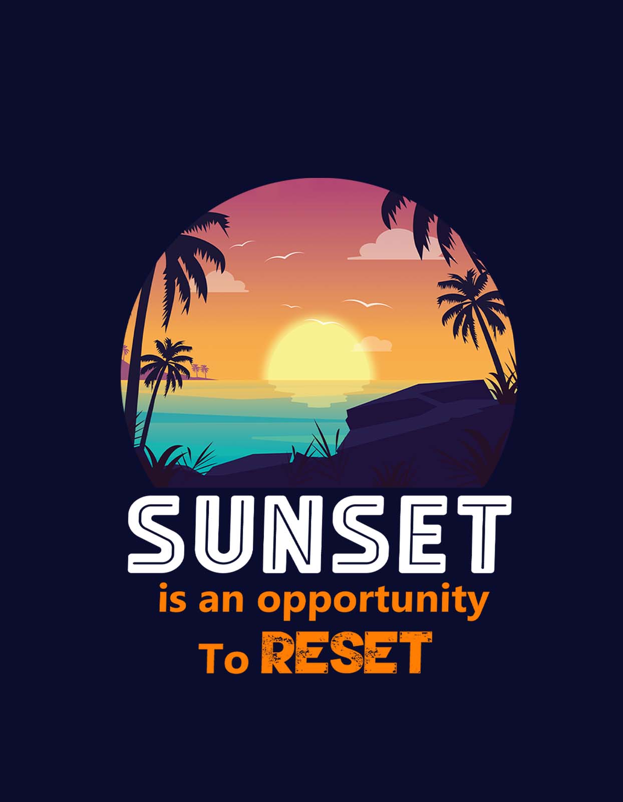 Sunset T shirt