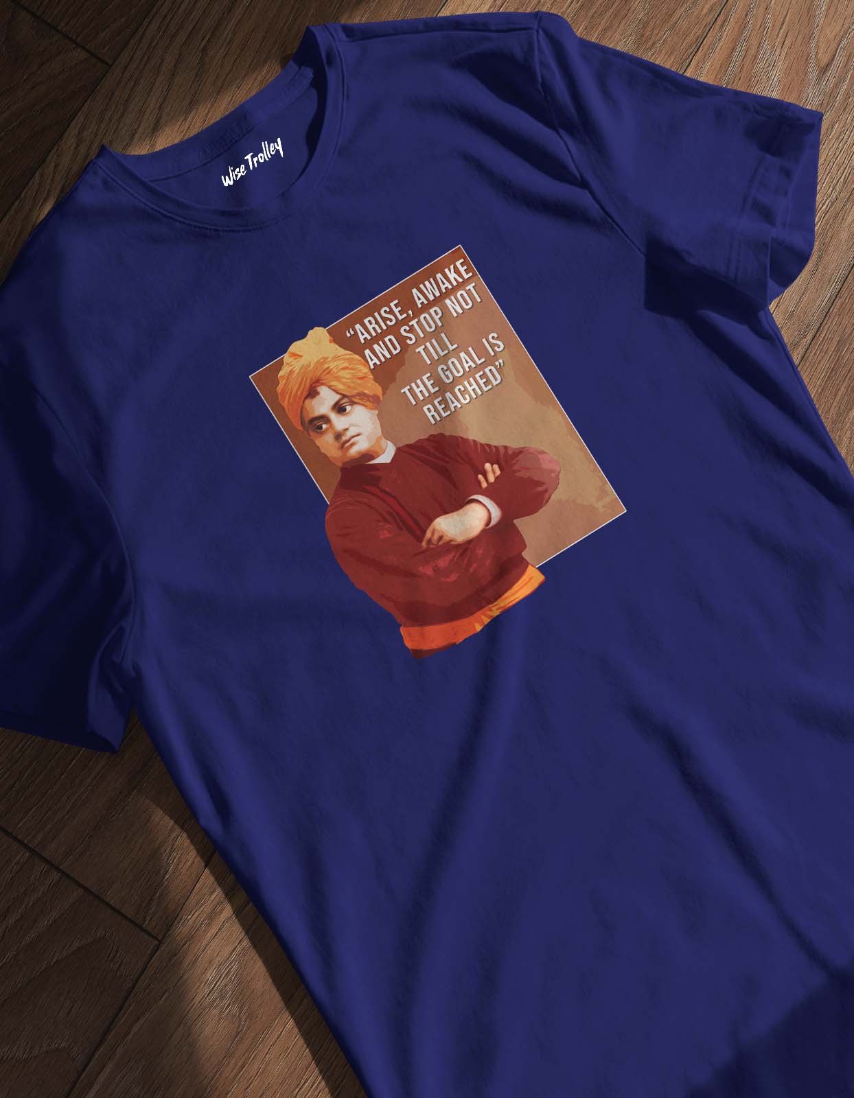 Swami Vivekananda T-shirt with Motivational Quotes