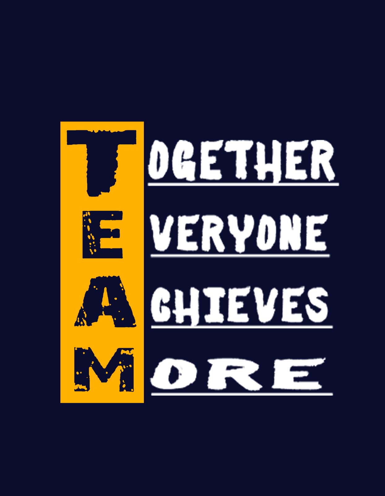 Team T shirt Design