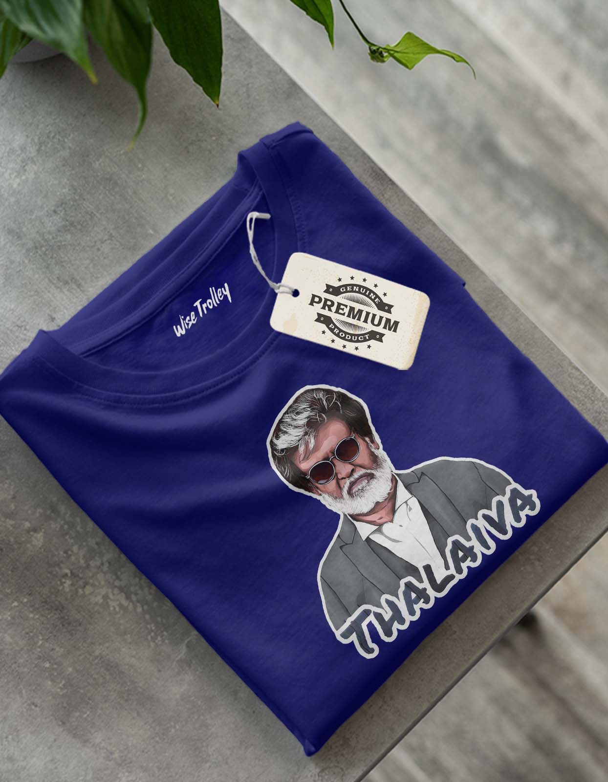 "Thalaiva" Rajinikanth T shirt for Rajinikanth Fans