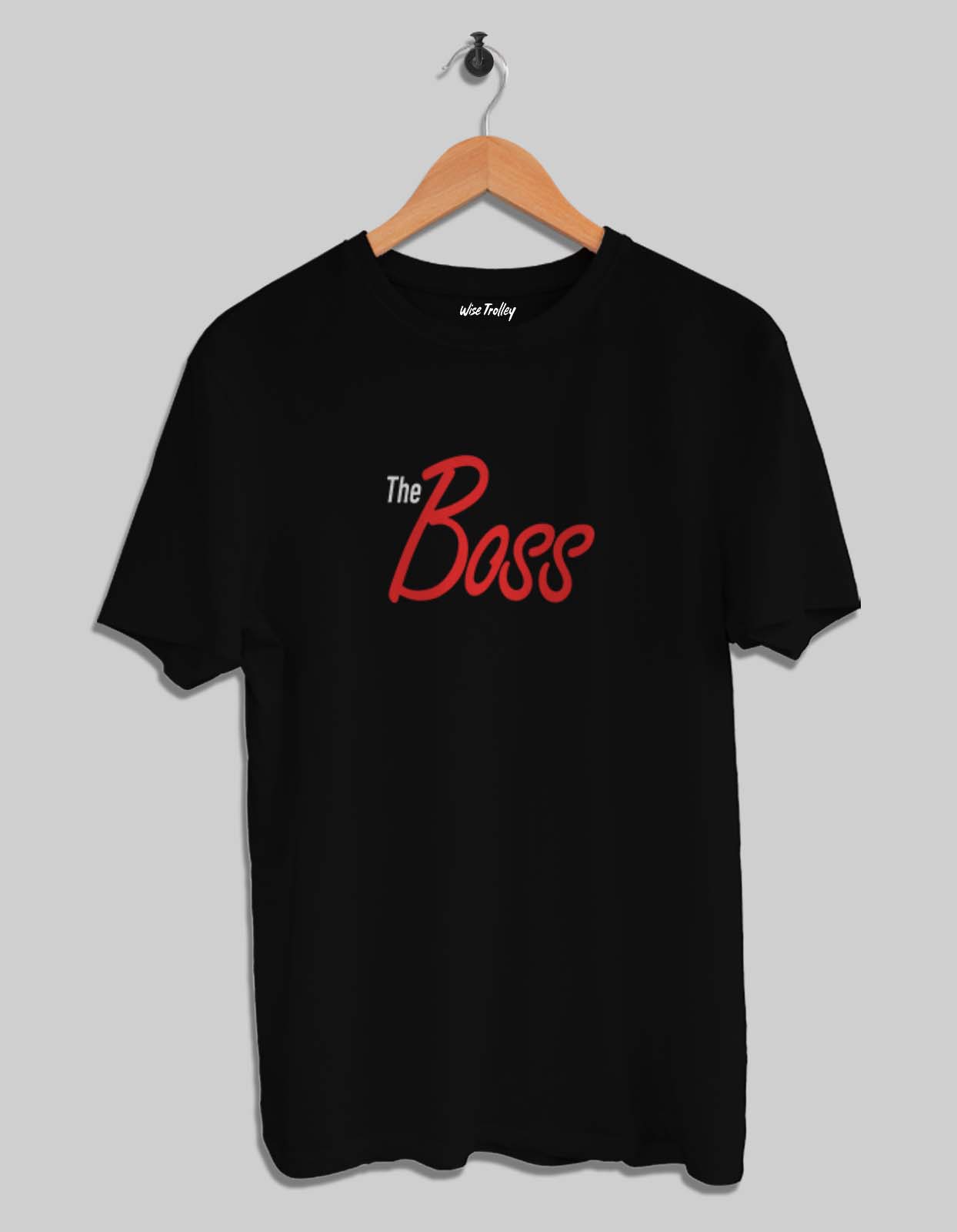 "The Boss-The Real Boss" Couple T Shirt