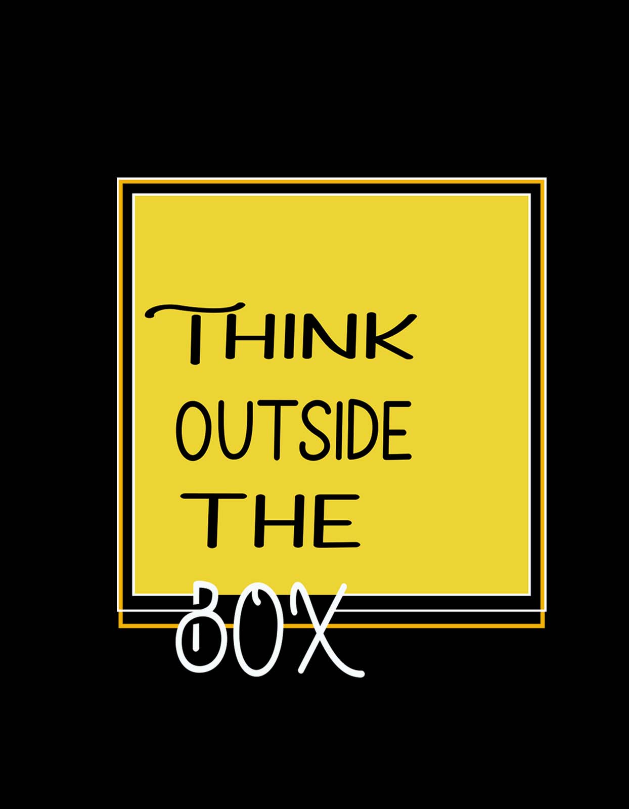 Think Outside The Box T shirt