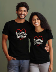 "Together Forever" Couple T Shirt