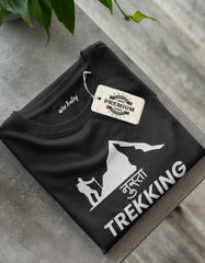 "Nusta Trekking" Marathi T shirt