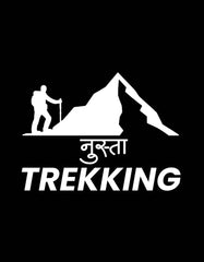 "Nusta Trekking" Marathi T shirt