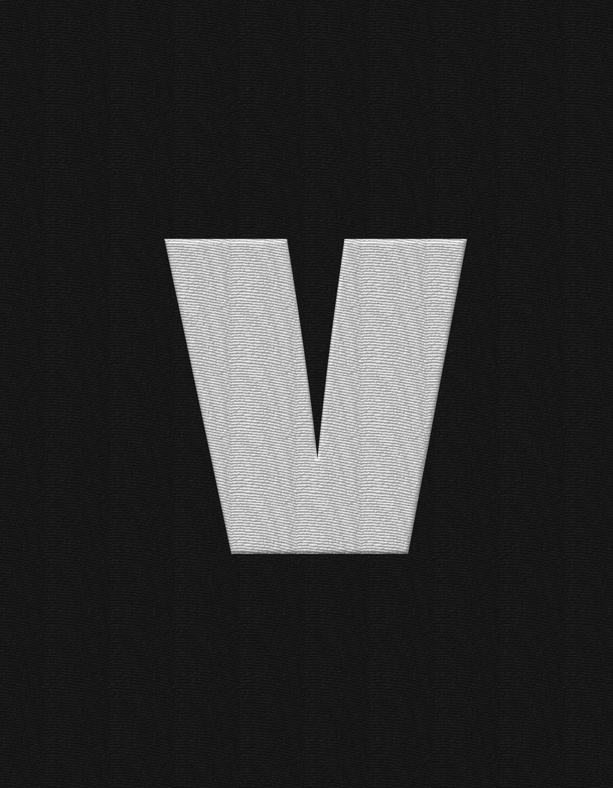 "V" Letter Cap