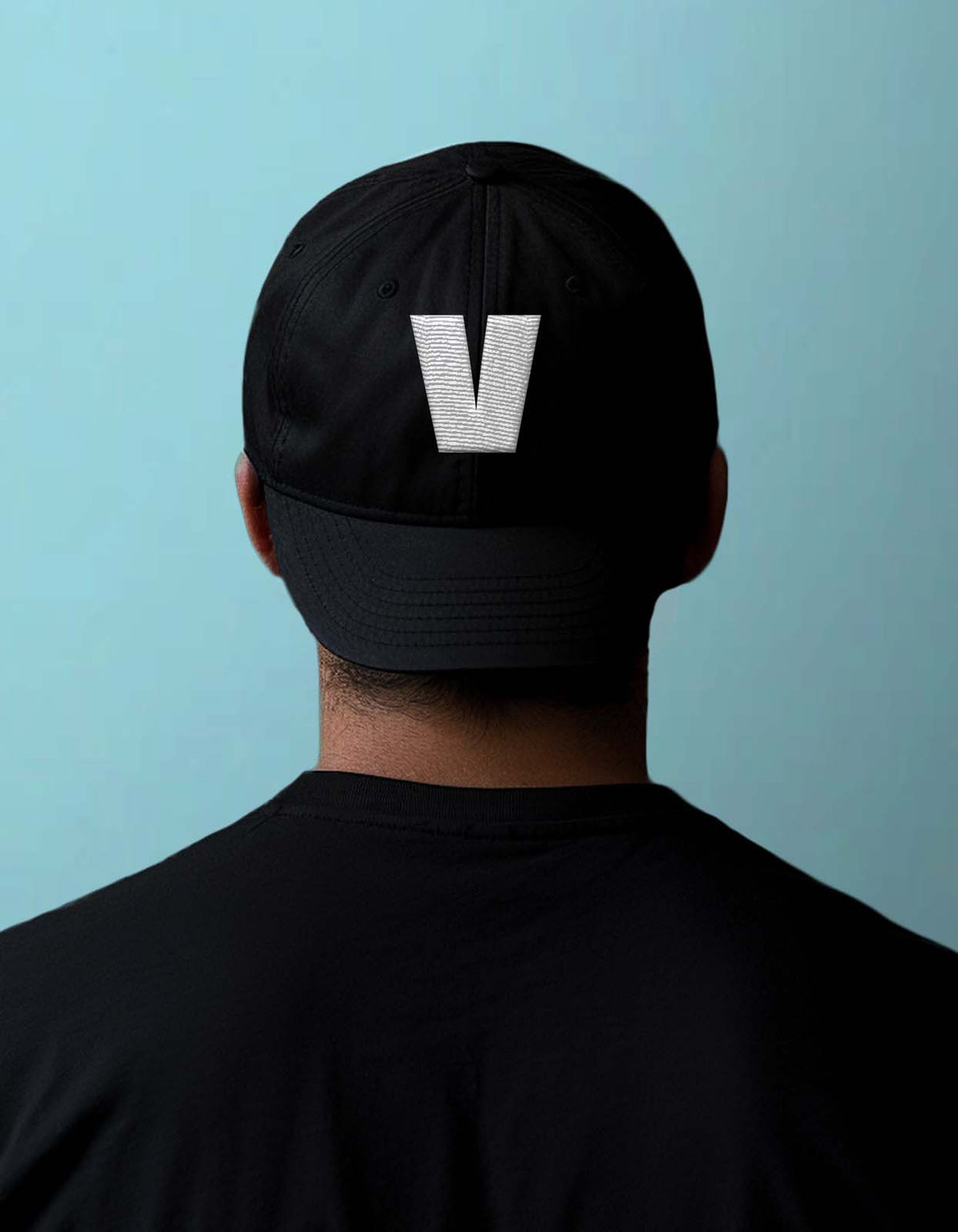 "V" Letter Cap