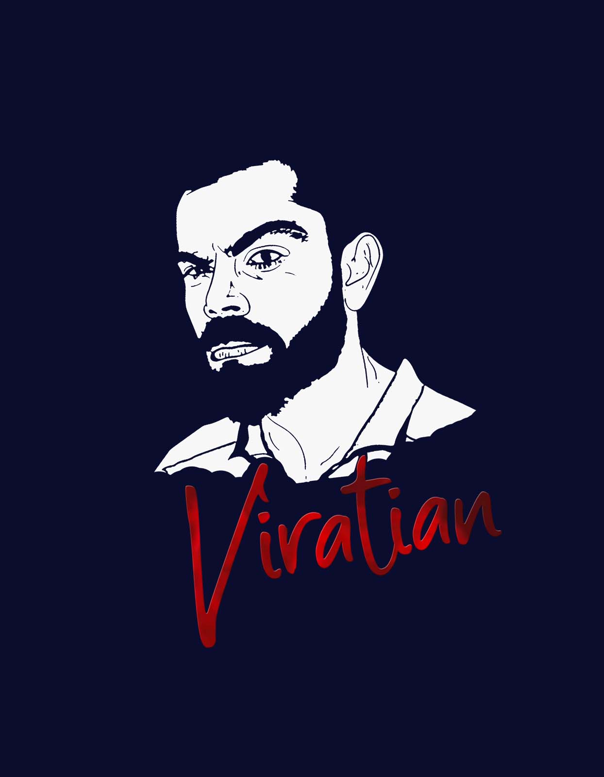 "Viratian" Forever Cricket T Shirt