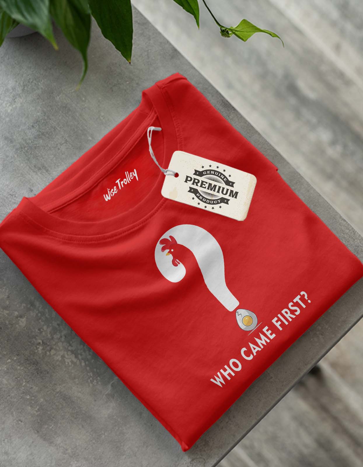 "Who Came First?" T shirt