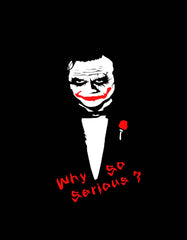 Why So Serious T Shirt Joker T Shirt