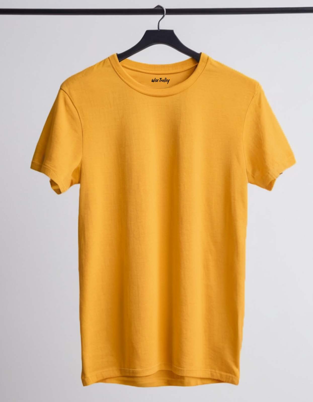 Yellow T Shirt Plain