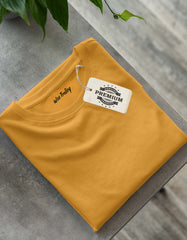 Yellow T Shirt Plain