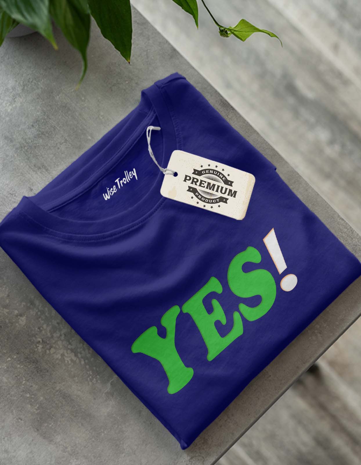 "Yes" Printed T-shirt