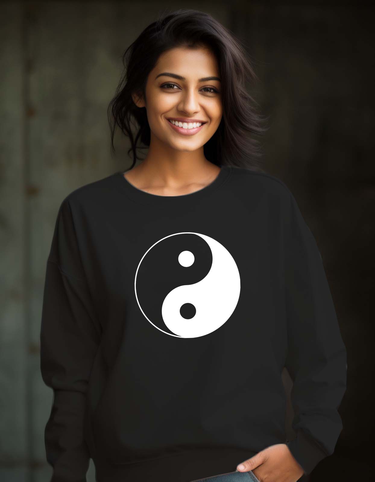 Yin and Yang Sweatshirt Online In India