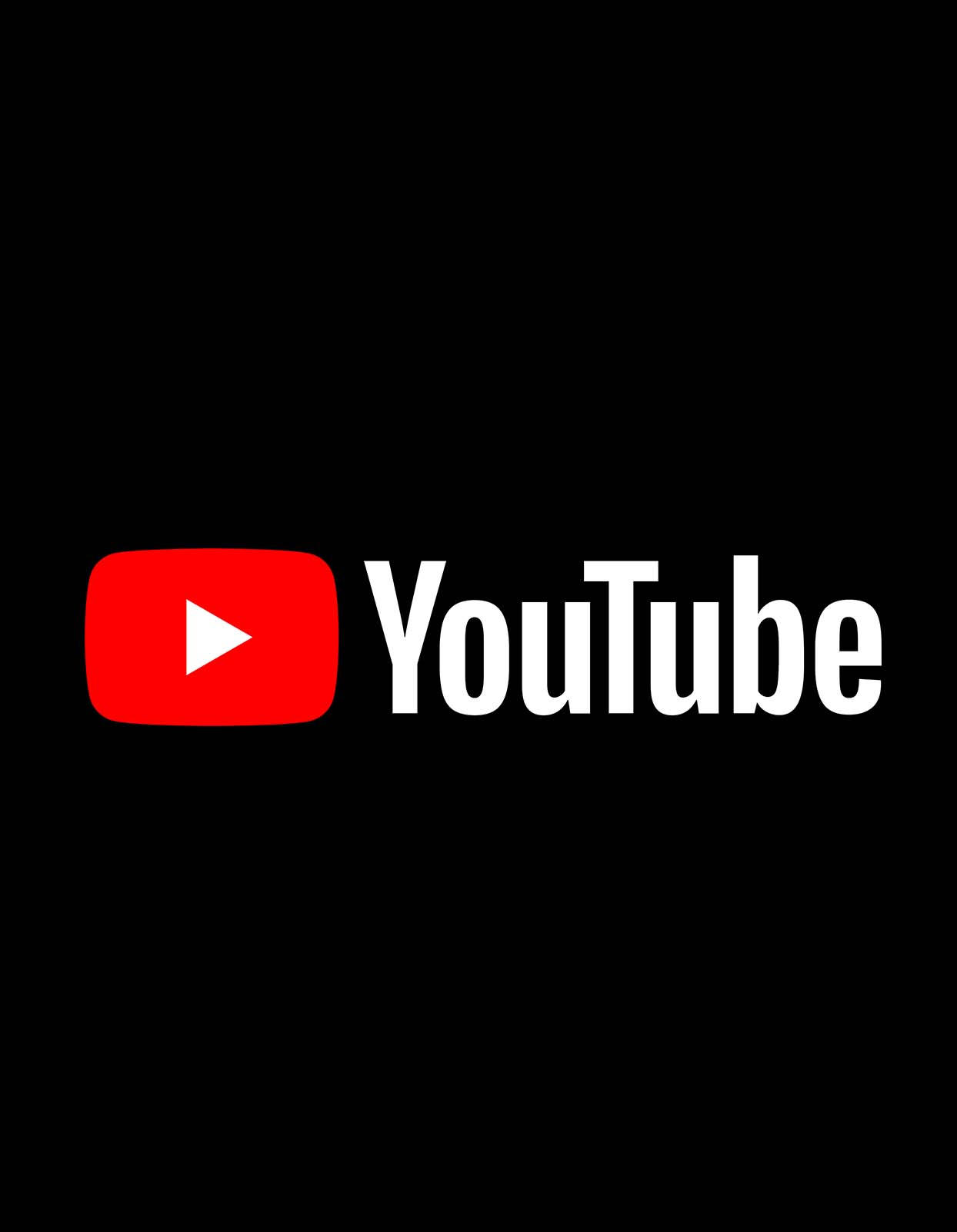 Youtube Logo T shirt