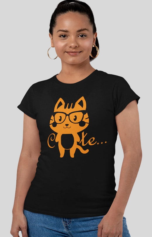 Cute Cat lovers T-Shirt for Women