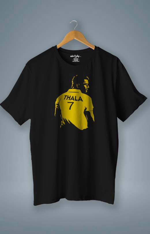 Thala T shirt Black