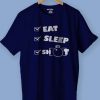 Eat Sleep Shoot Repeat T-Shirt Blue