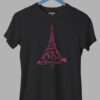 Paris T-shirt Women Black