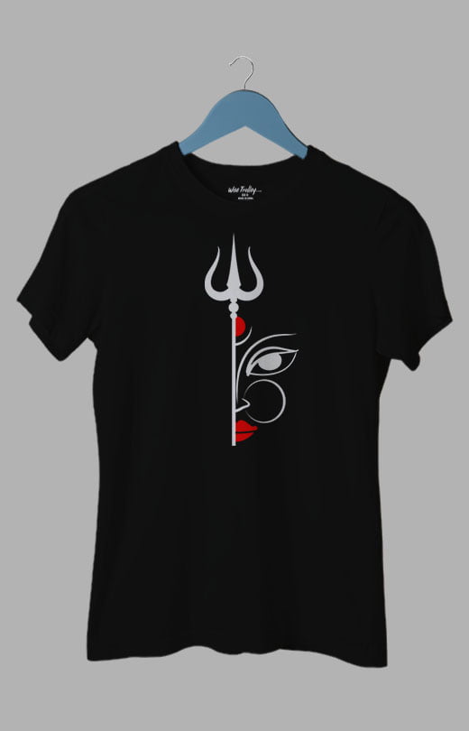 Durga T shirt for women Black