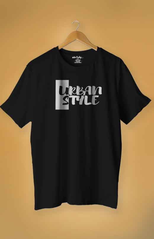 Urban Style T shirt Black