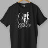 Out of Sampark Humour T shirt Black