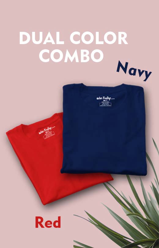 T Shirt Combo Pack of Two
