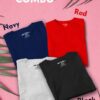 Four T shirt Pack Combo
