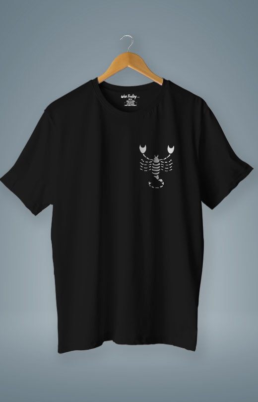 Scorpio T shirt Black