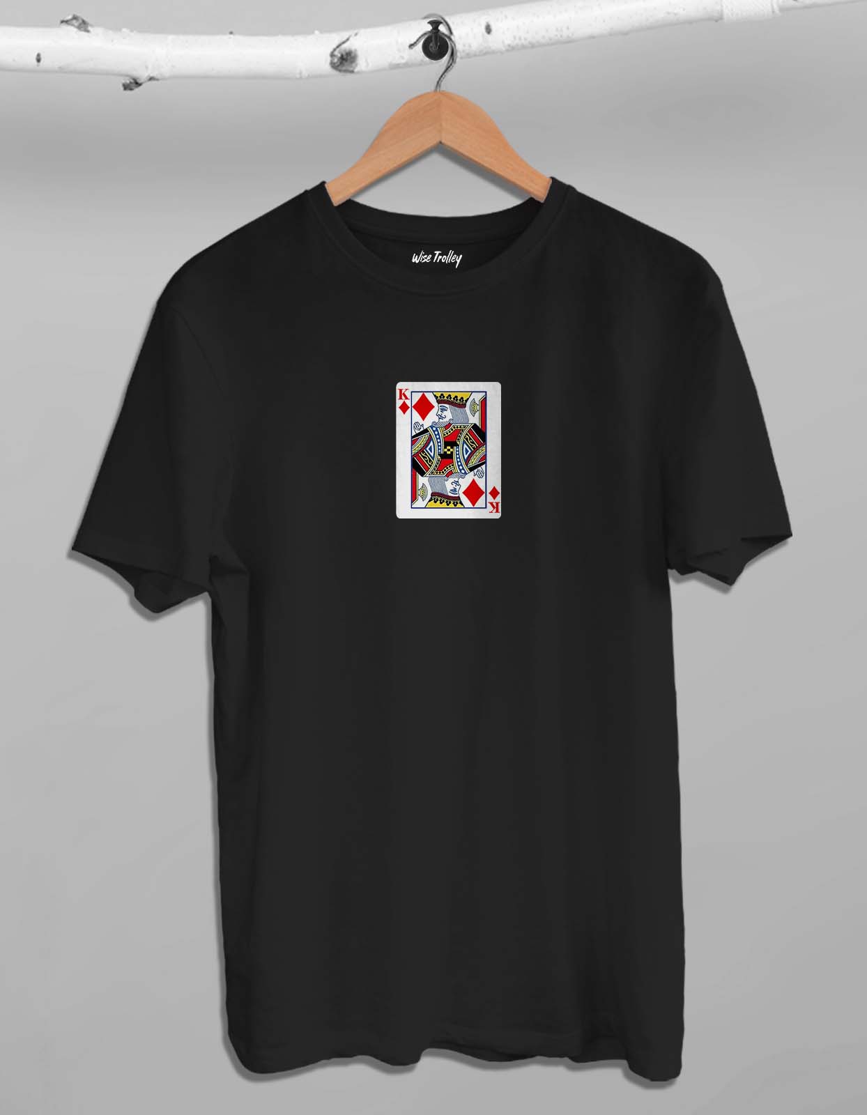 King of Hearts Playing Card T-Shirt