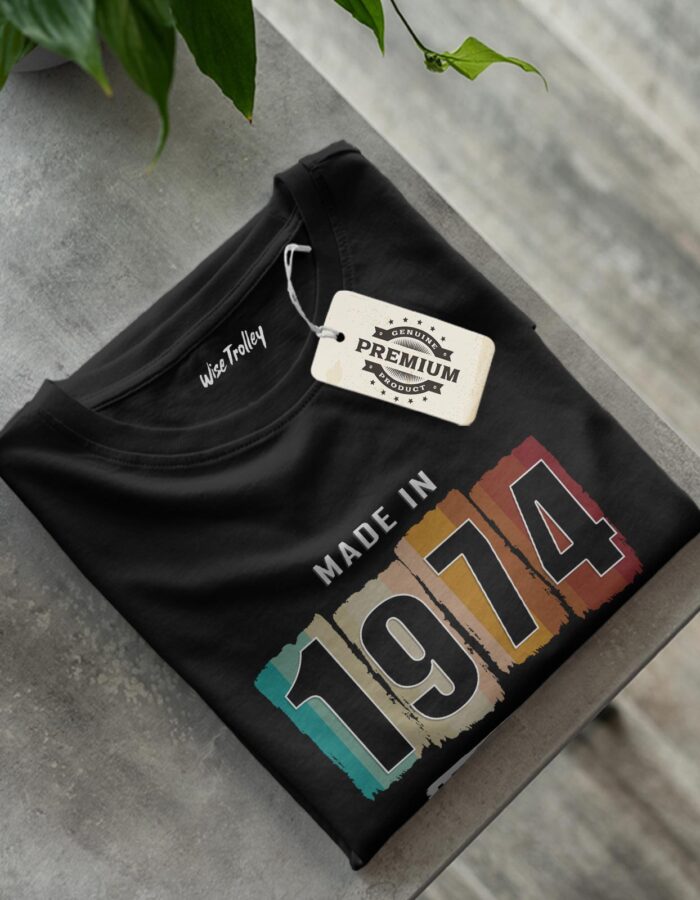 Made in 1974 T-shirt - Image 3