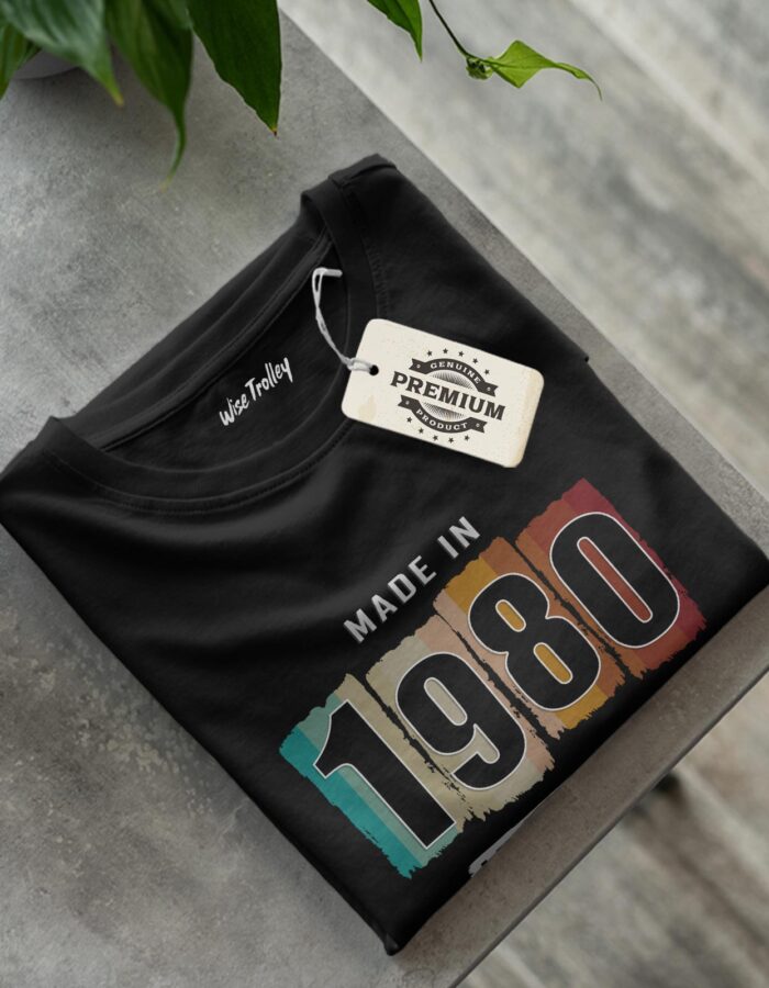 Made in 1980 T shirt - Image 5