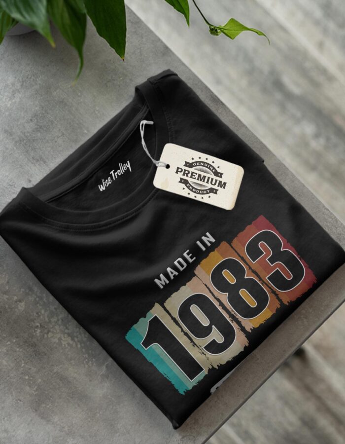 Made in 1983 T shirt - Image 5