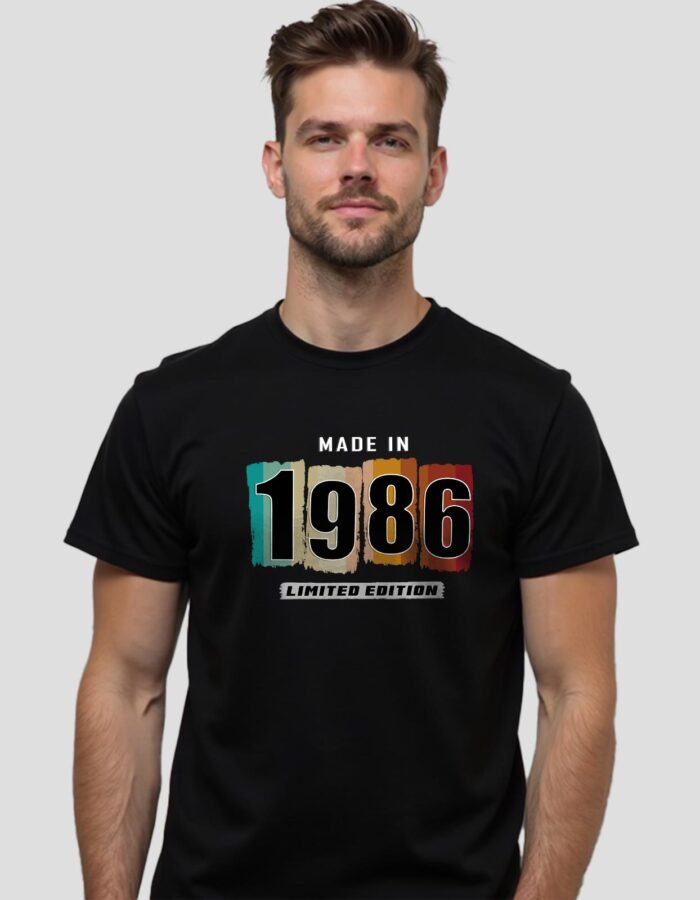 Made in 1986 T shirt - Image 9