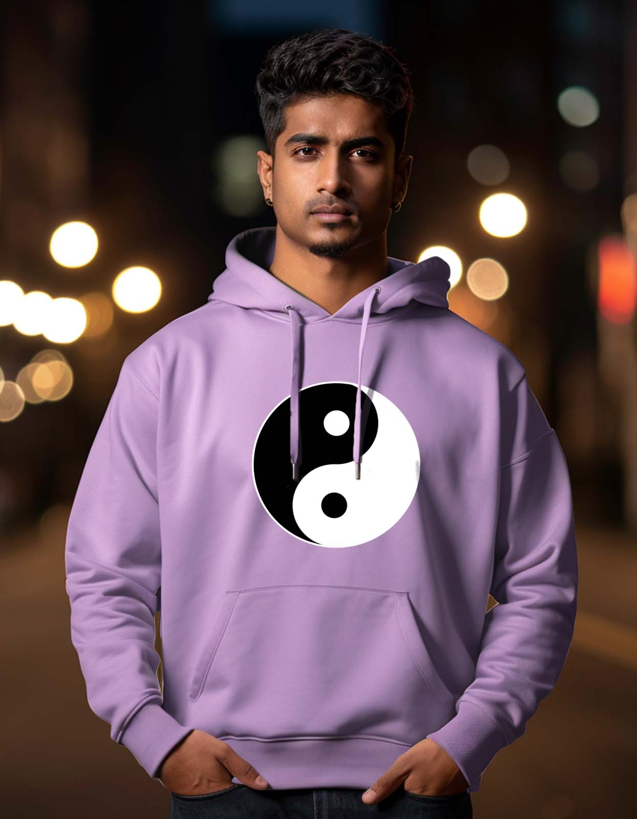 Yin and Yang Hoodie Unisex Online in India