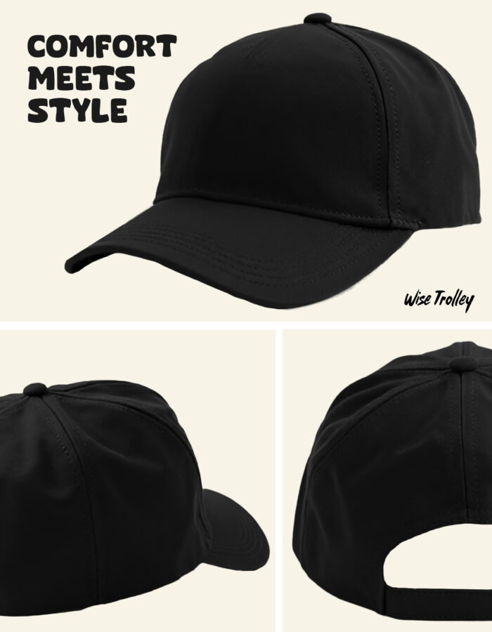 Melting Face Emoji Printed Baseball Cap - Image 4