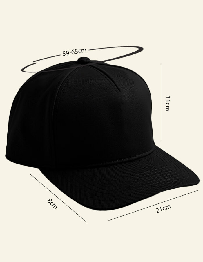 Melting Face Emoji Printed Baseball Cap - Image 6