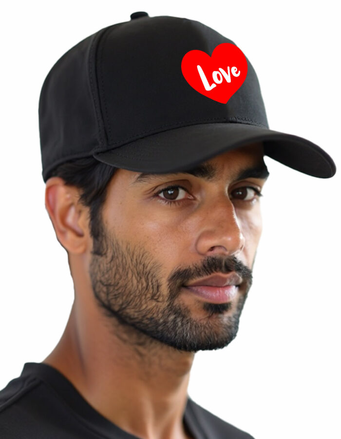 Love Printed Baseball Cap - Image 3