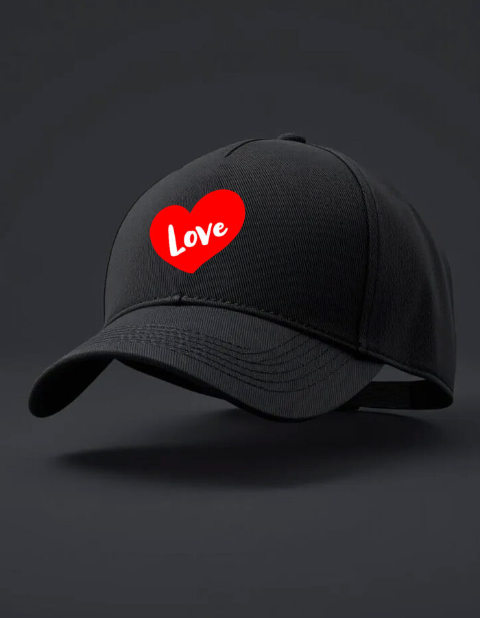 Love Printed Baseball Cap - Image 7