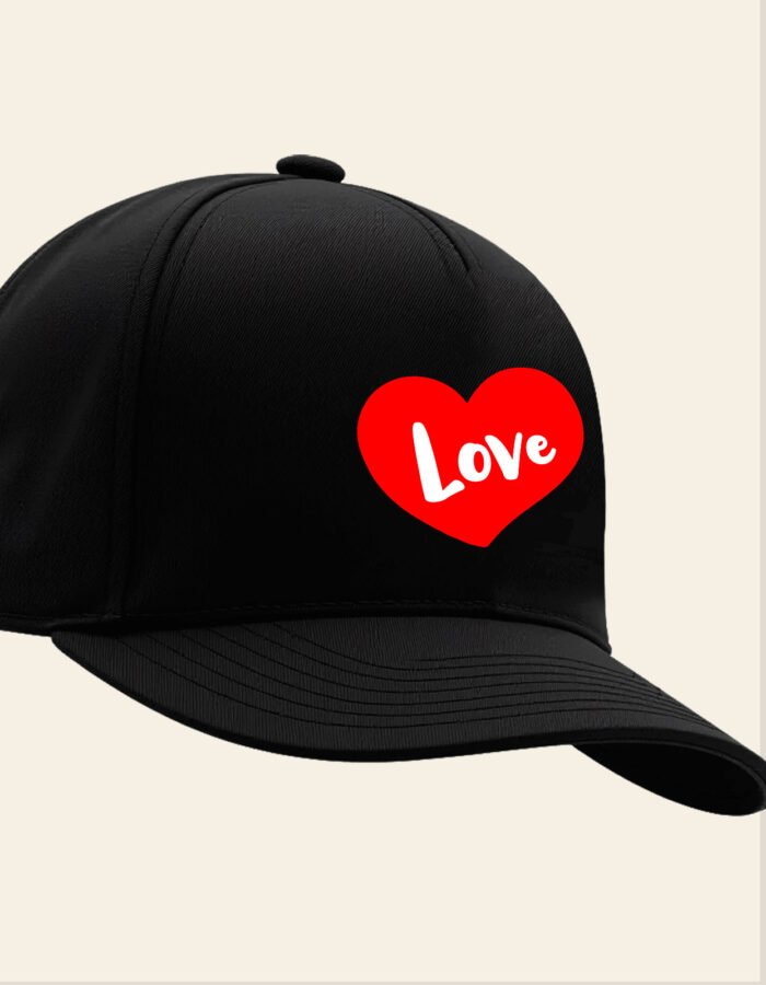 Love Printed Baseball Cap - Image 9