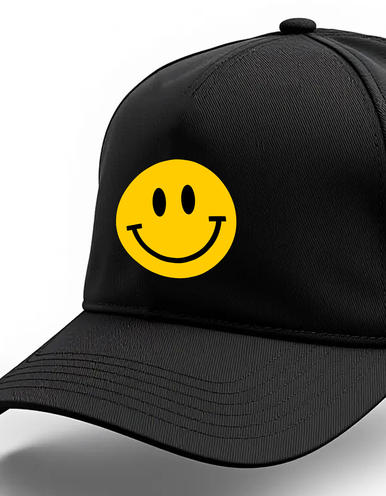 Smiley Printed Baseball Cap