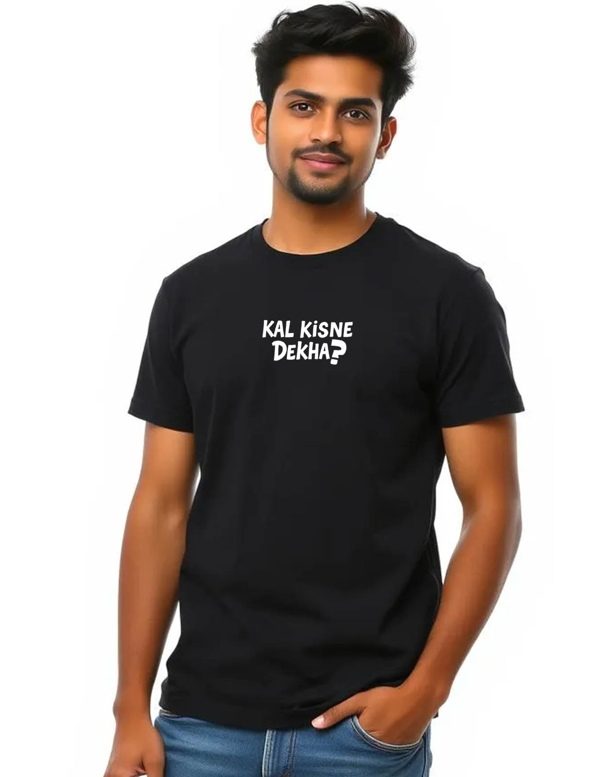 Kal Kisne Dekha Hindi T-shirt