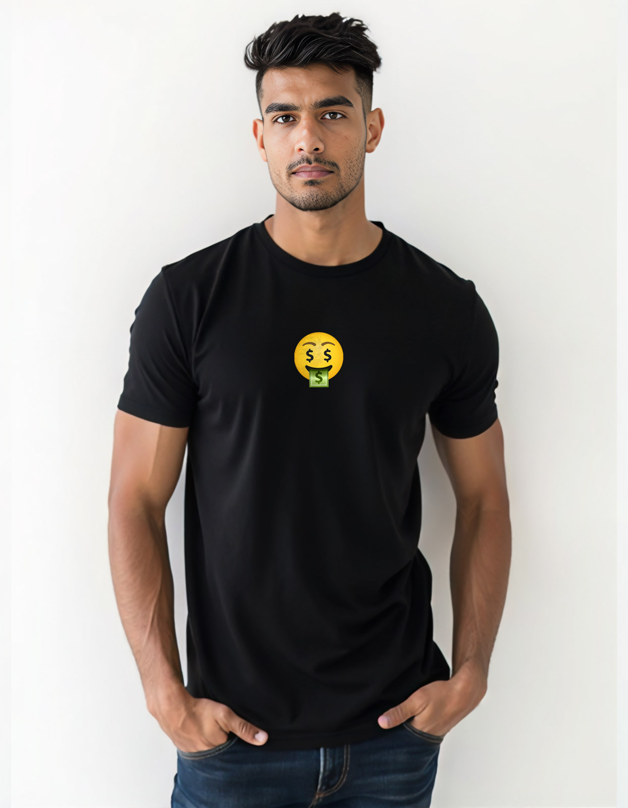 Money Mouth Face Emoji T-shirt