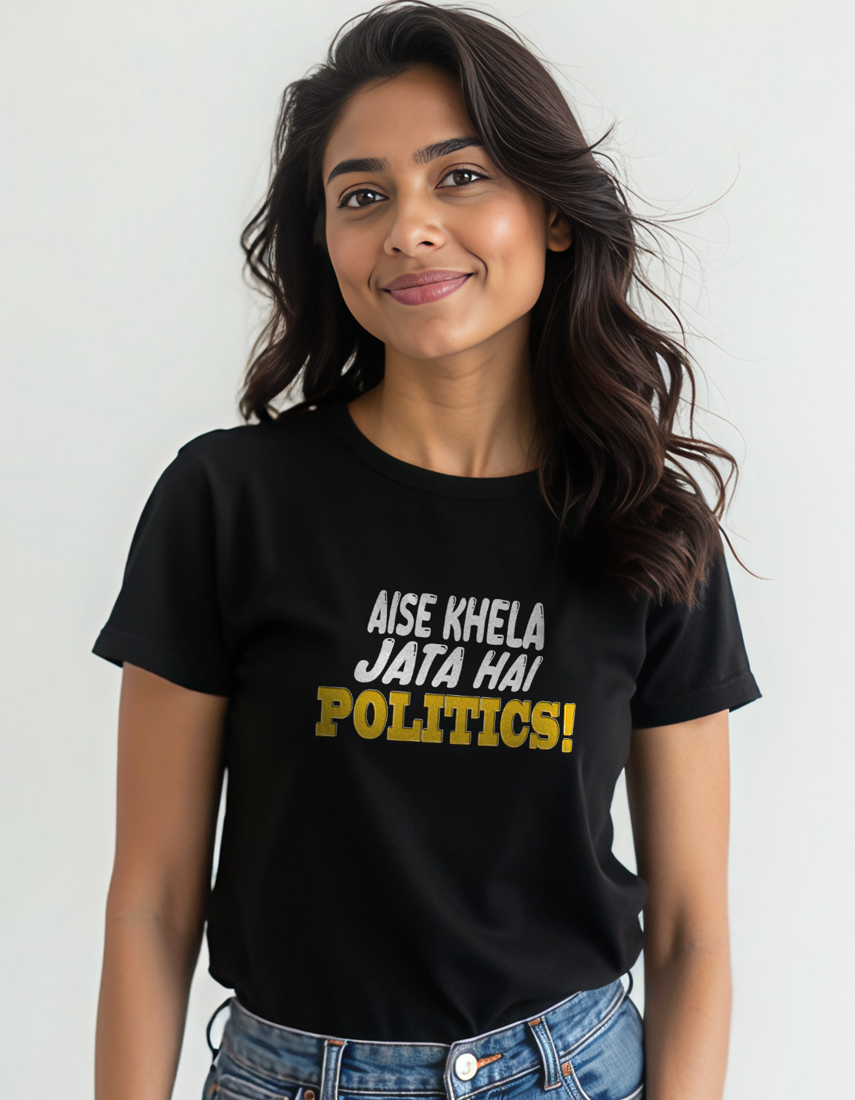 Aise Khela Jata Hai Politics T-shirt