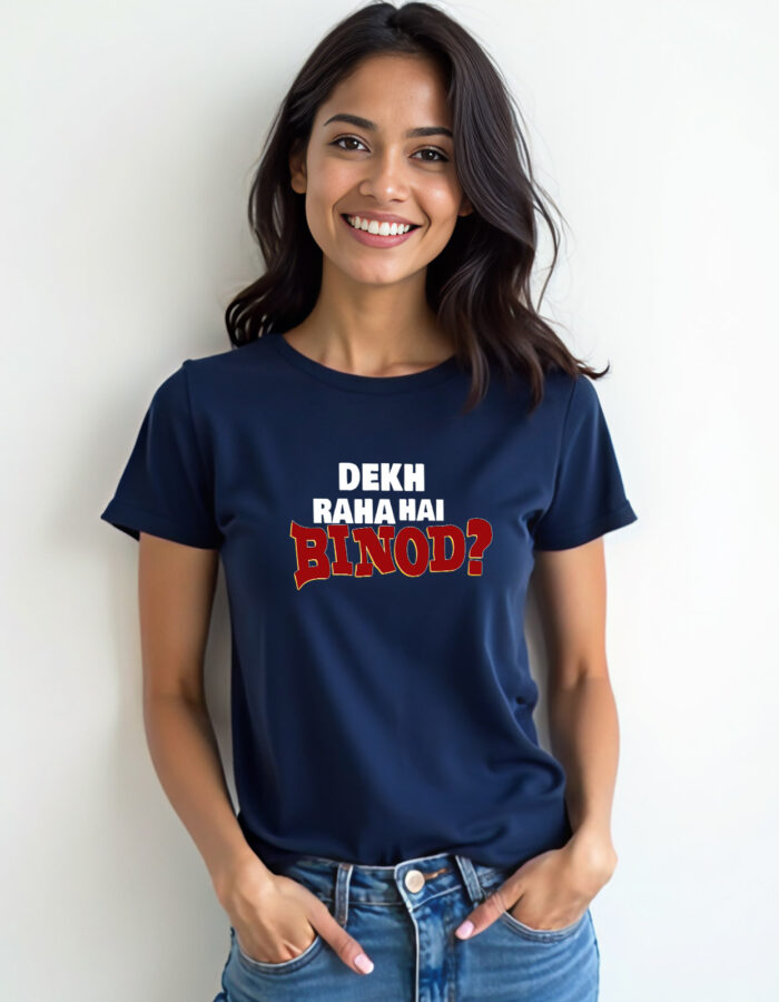 "Dekh raha hai Binod" Hindi T-shirt - Image 6