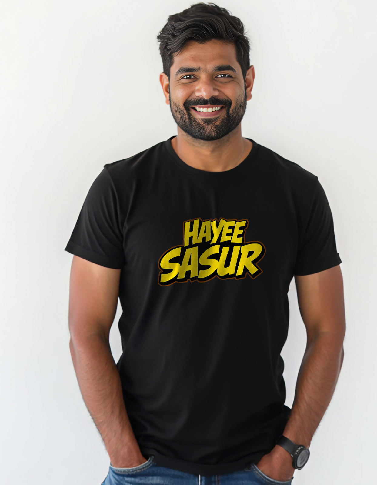"Hayee sasur" Hindi T-shirt